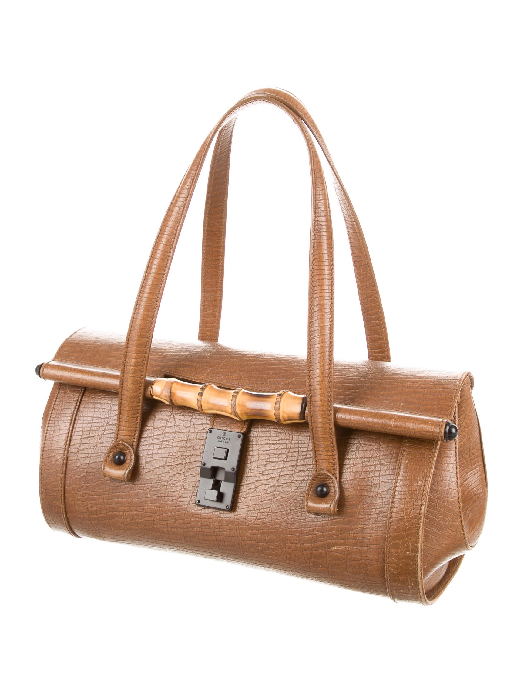 Gucci Bamboo Bullet Bag Handbags GUC113344 The RealReal