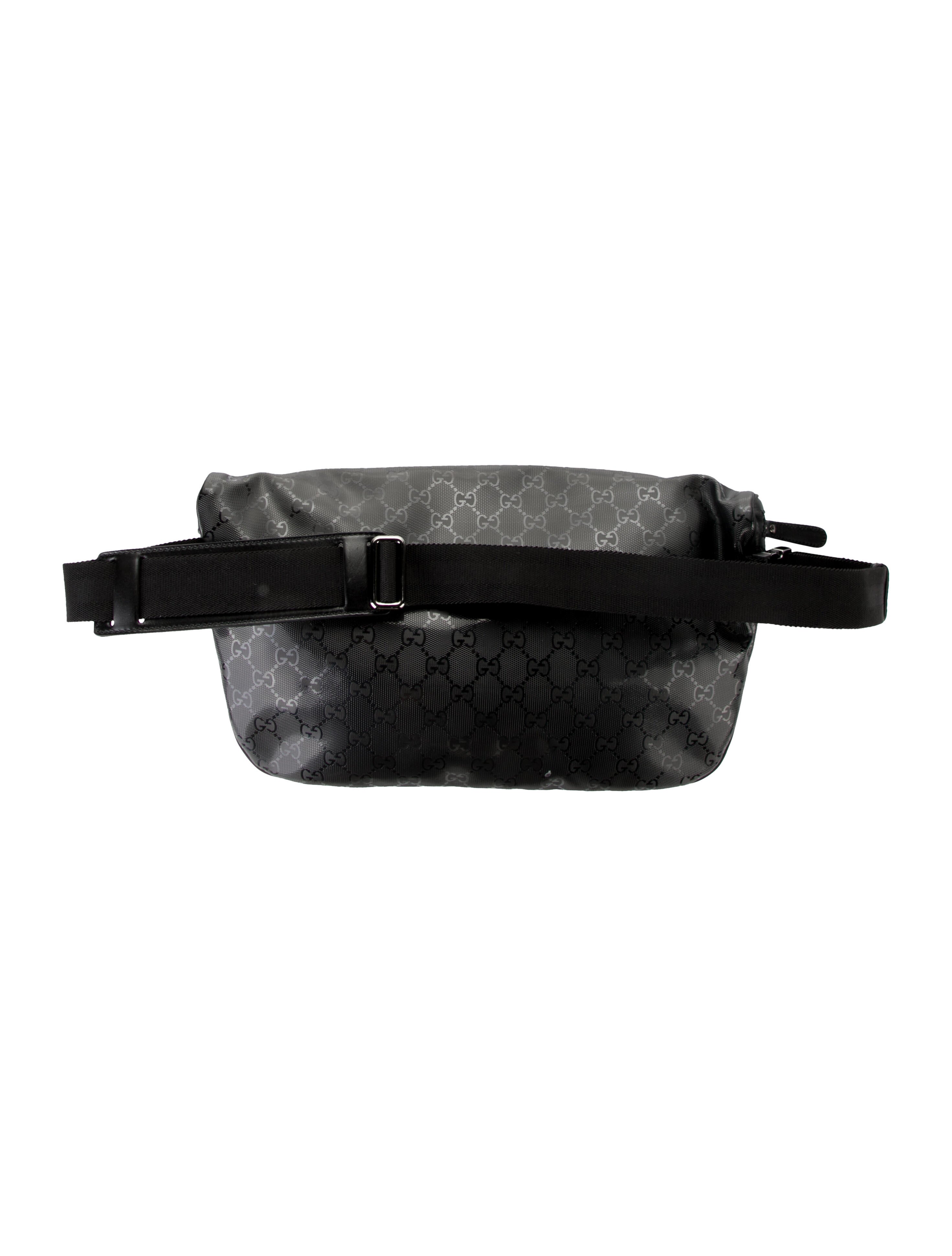 Gucci GG Imprimé Waist Bag Black Waist Bags, Handbags GUC1134122