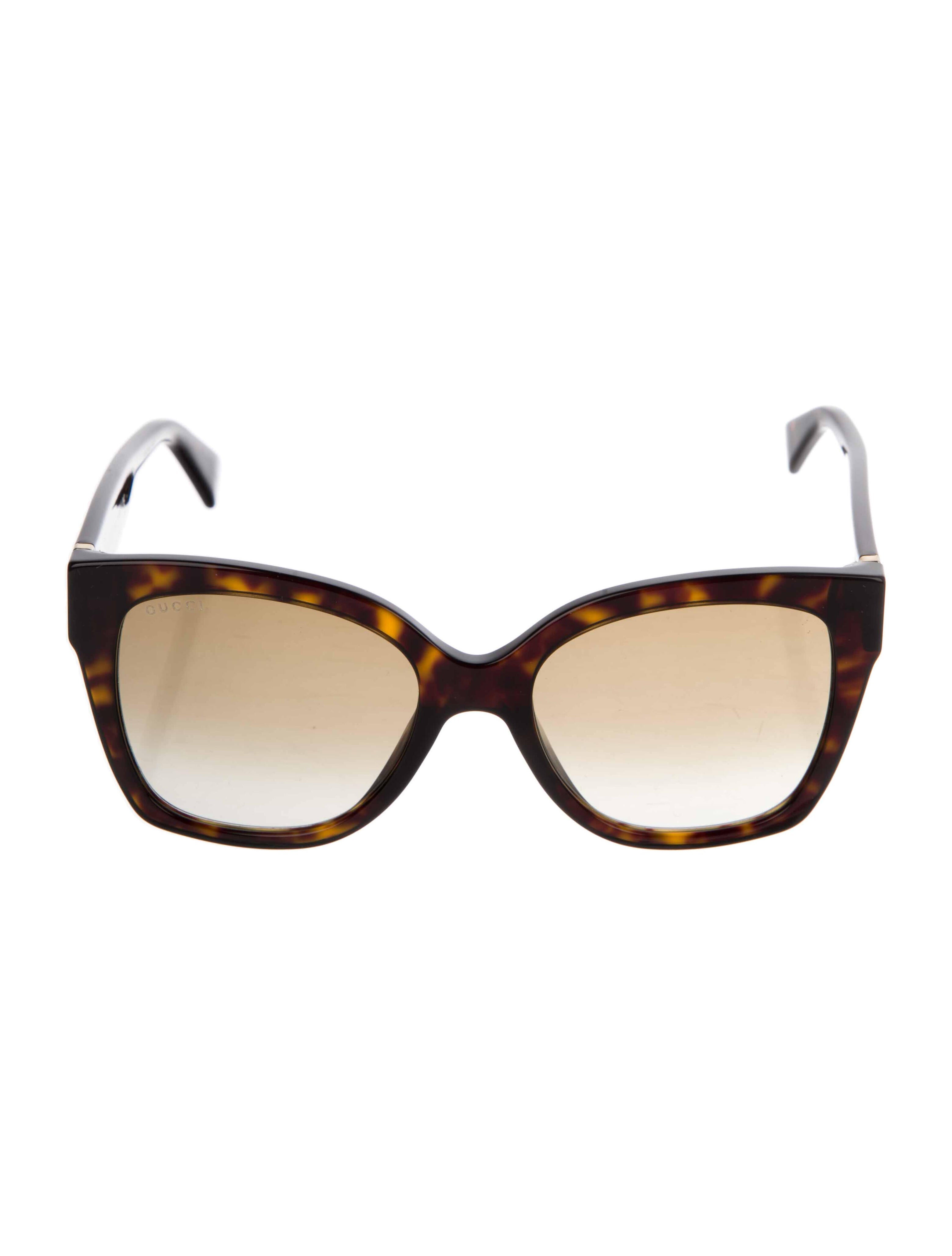 Gucci Sunglasses Brown Sunglasses, Accessories GUC34027 The RealReal