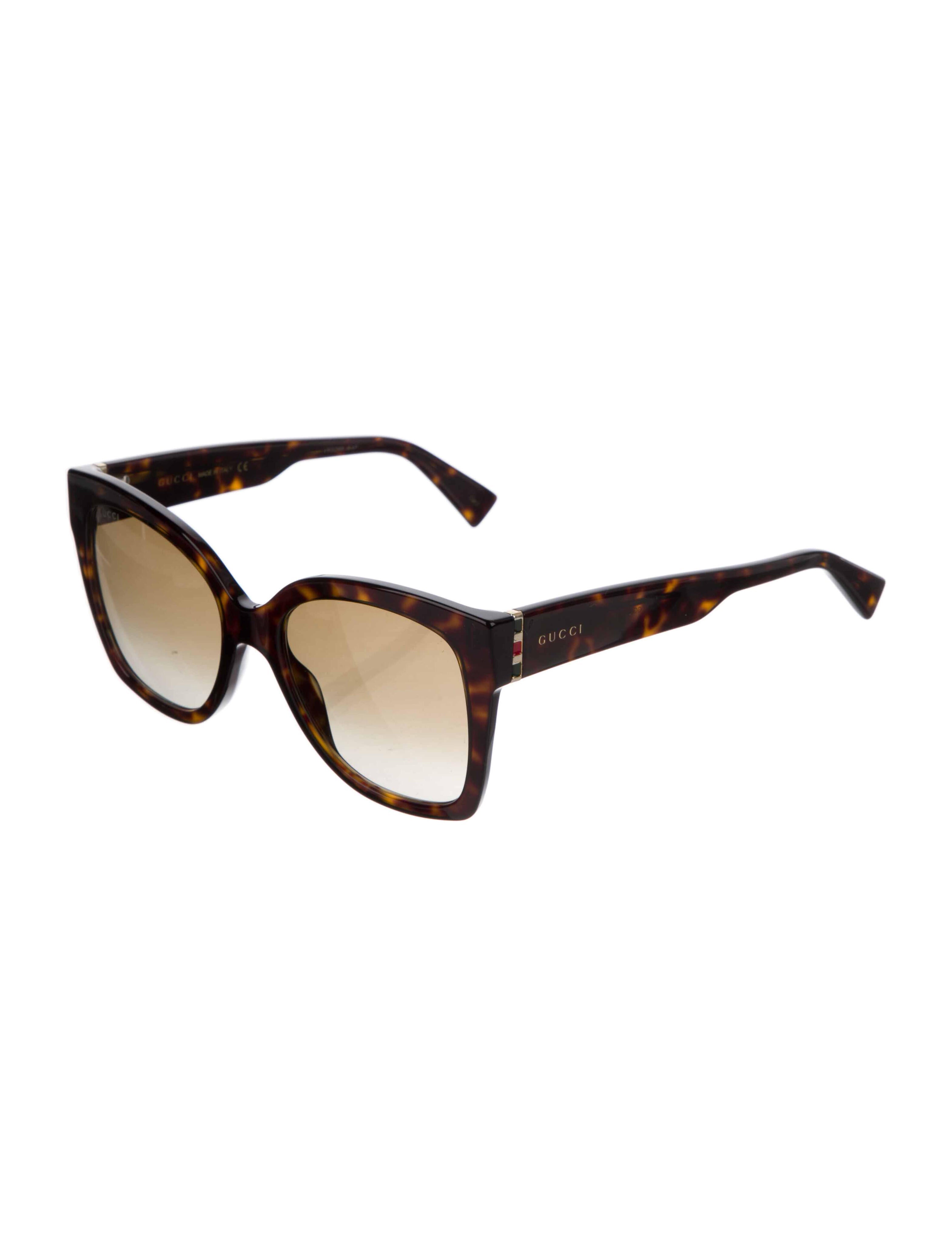 Gucci Sunglasses Brown Sunglasses, Accessories GUC34027 The RealReal