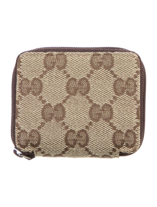 Gucci GG Canvas Coin Purse GG Canvas Coin Pouch