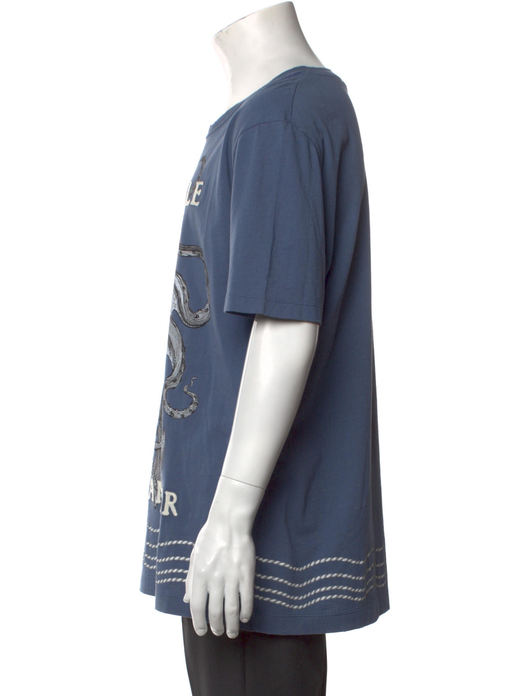 Gucci 'L`Aveugle Par Amour' Octopus Graphic Print T-Shirt