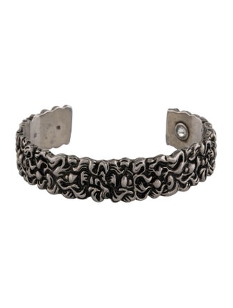 Gucci Lion Mane Cuff Bracelet