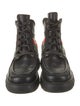 Gucci Quebec Web Accent Hiking Boots