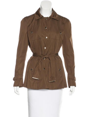 Gucci Belted Lightweight Jacket
