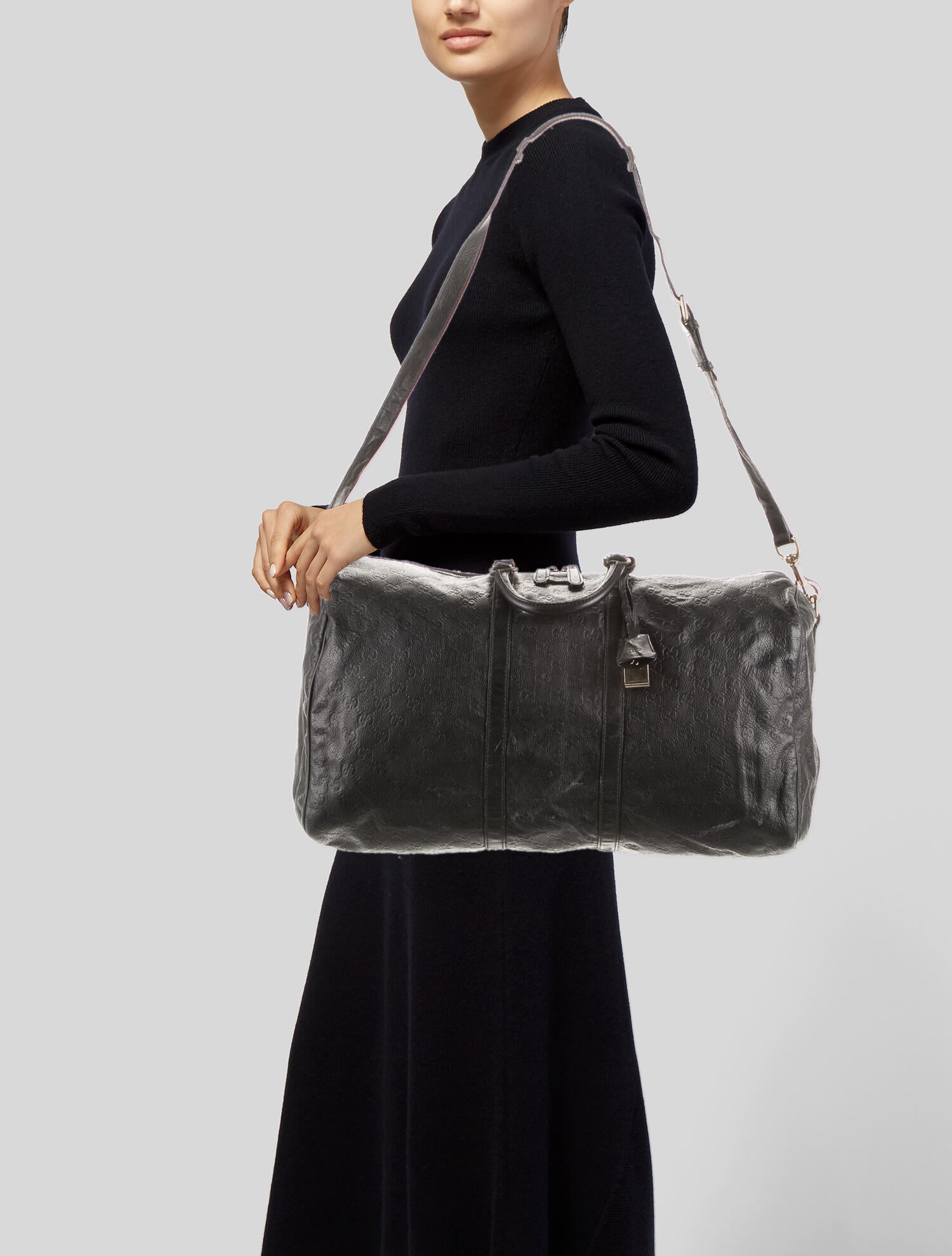 Gucci GG Signature Carry-On Duffle Bag