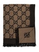 Gucci Wool-Blend GG Throw Blanket