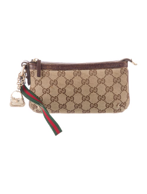 Gucci GG Canvas Jolicoeur Wristlet