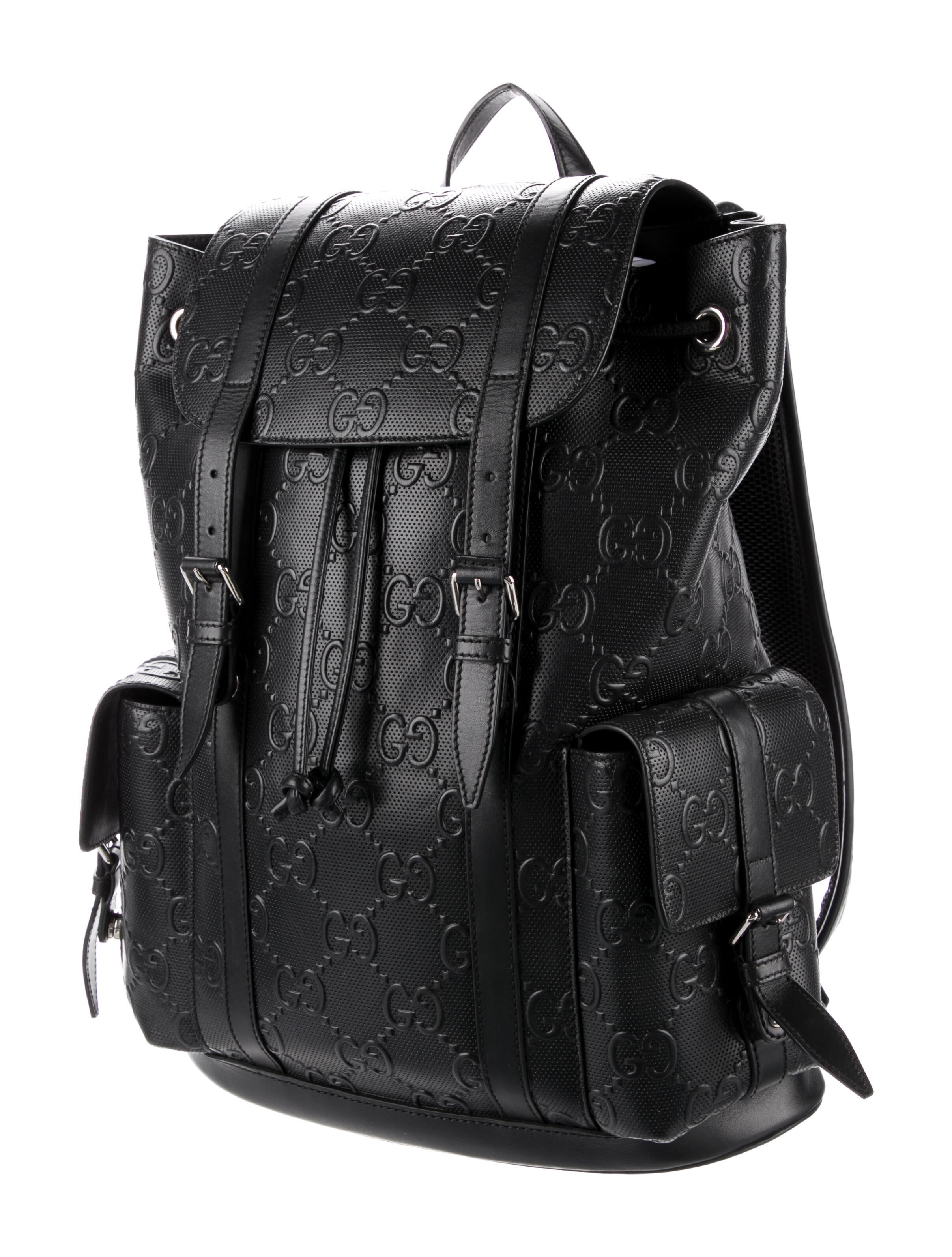 Gucci GG Embossed Backpack