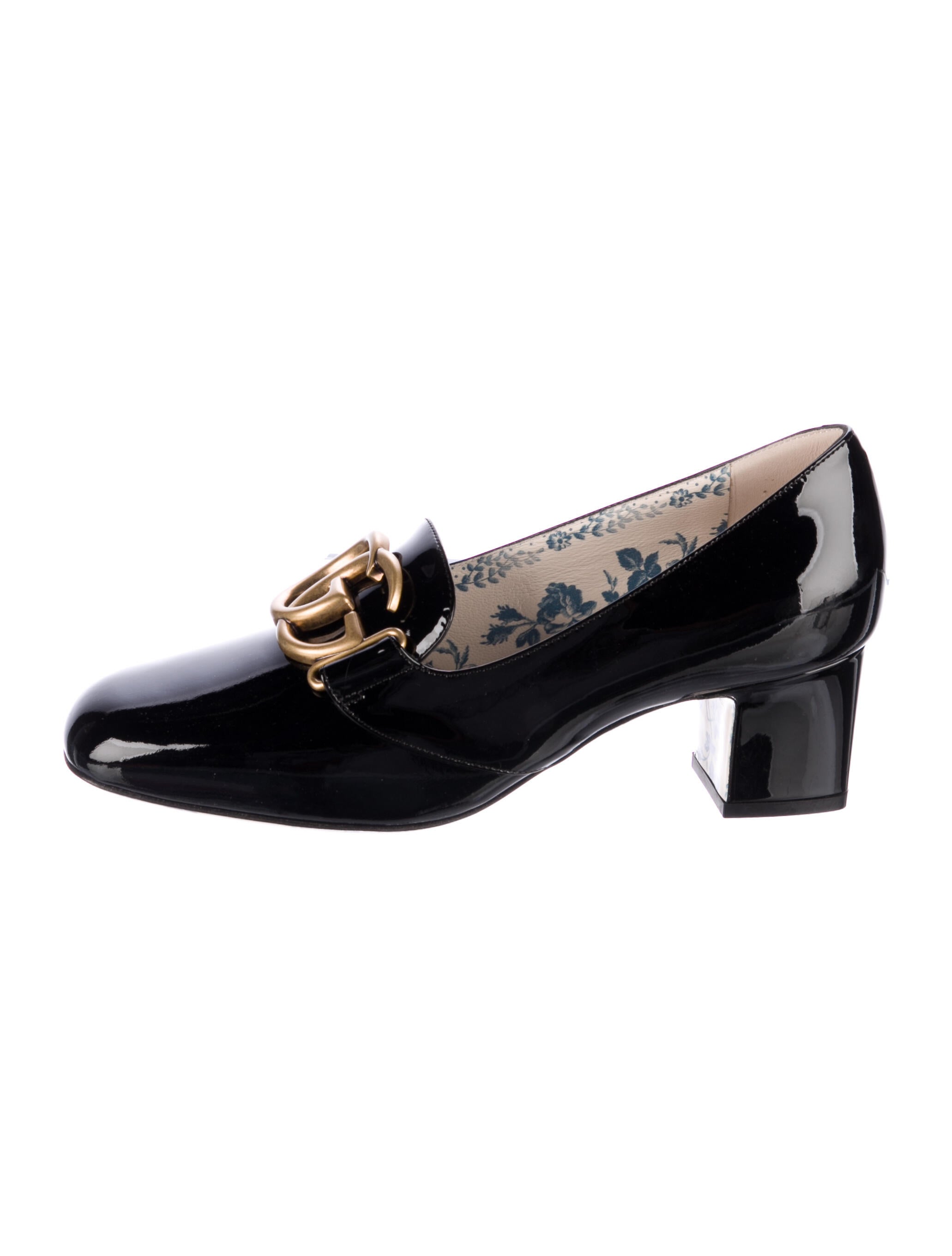 Gucci Marmont Double G Logo Pumps w/ Tags Black Pumps, Shoes