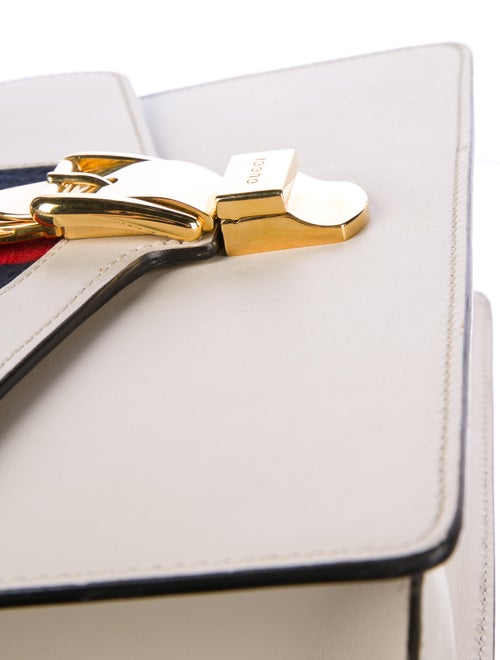 Gucci Small Sylvie Chain Web Shoulder Bag