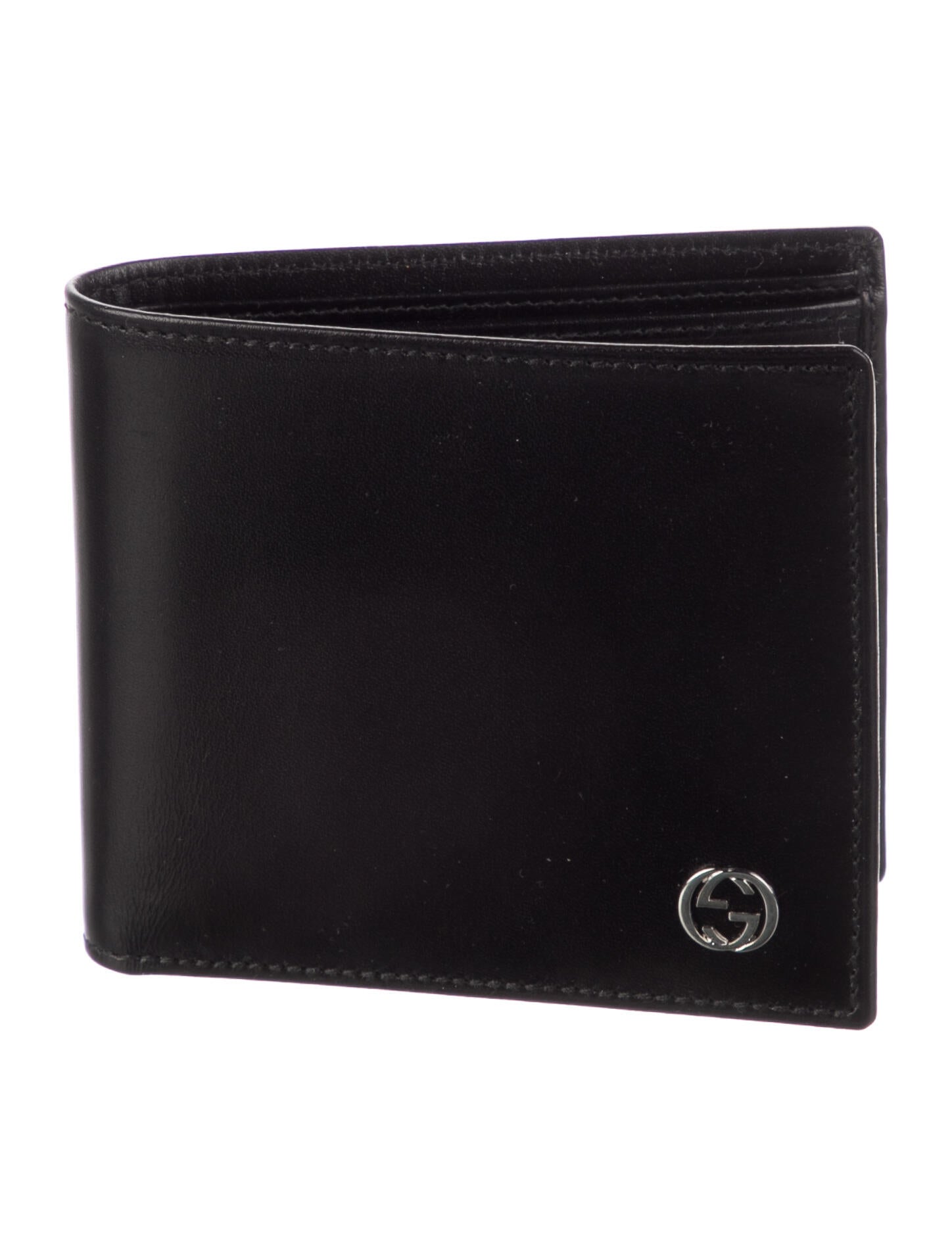 Gucci Leather Bifold Wallet Black Wallets, Accessories GUC1208167