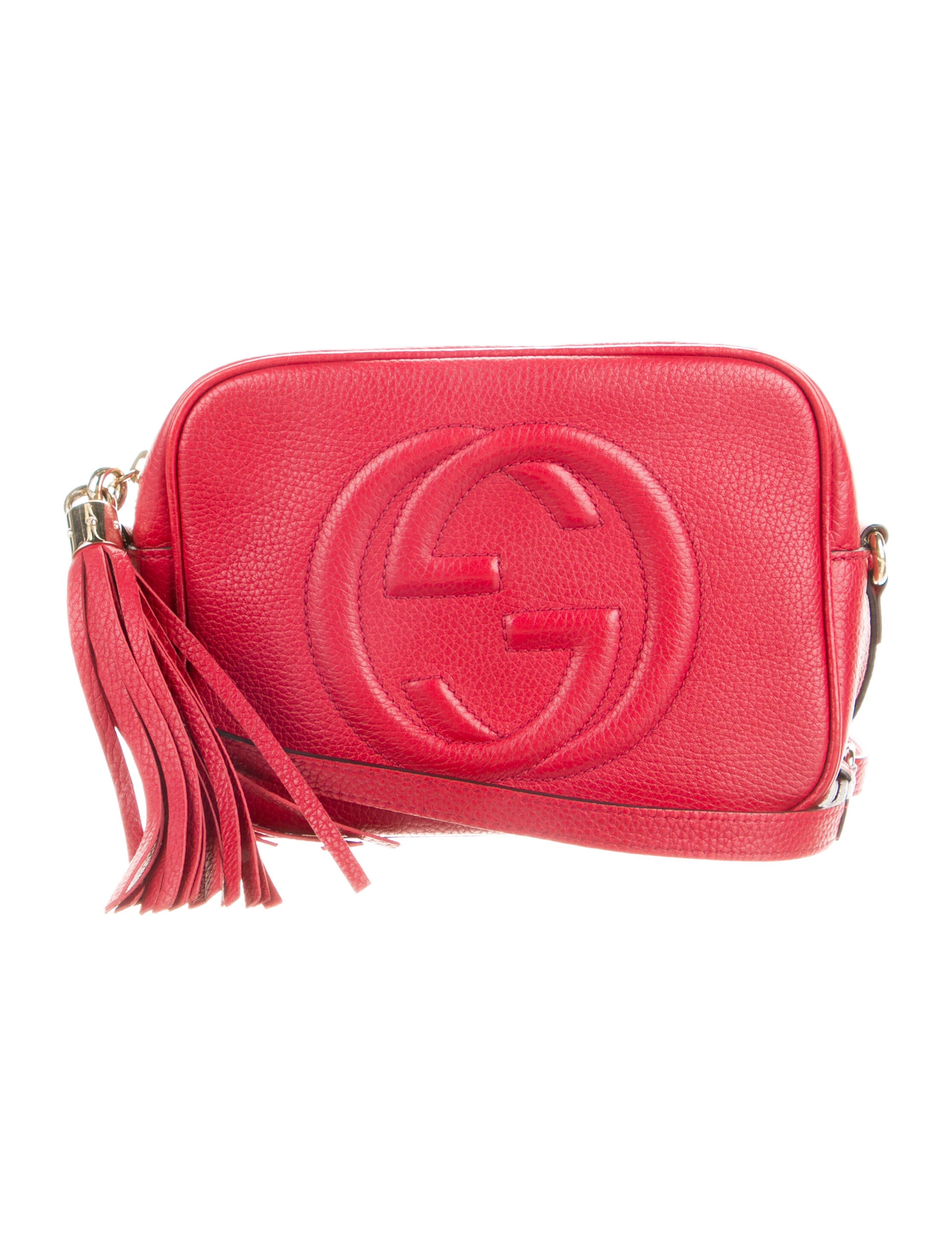 Gucci Microguccissima Small Crossbody Bag Red Crossbody Bags