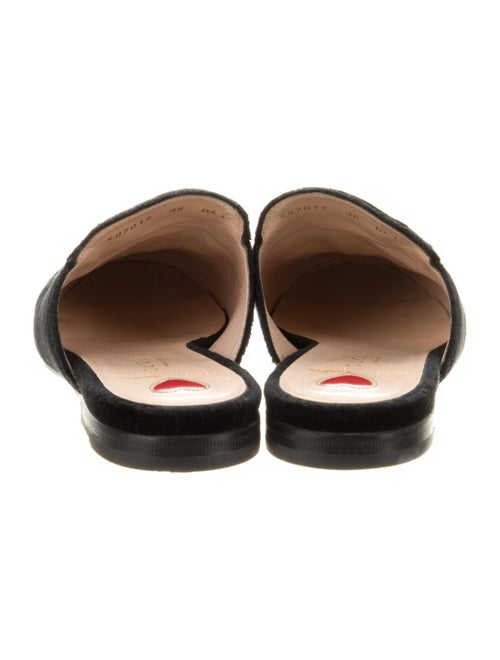 Gucci Princeton Horsebit Accent Mules