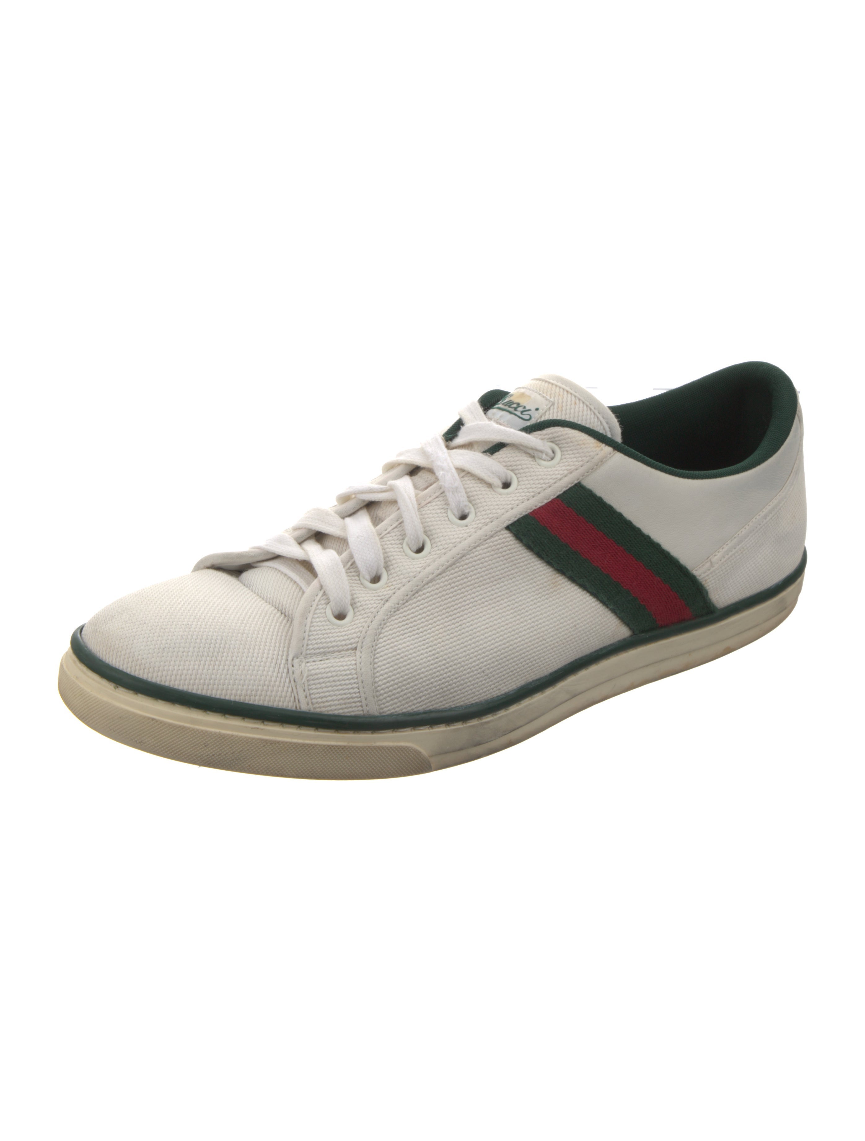 mens gucci canvas sneakers