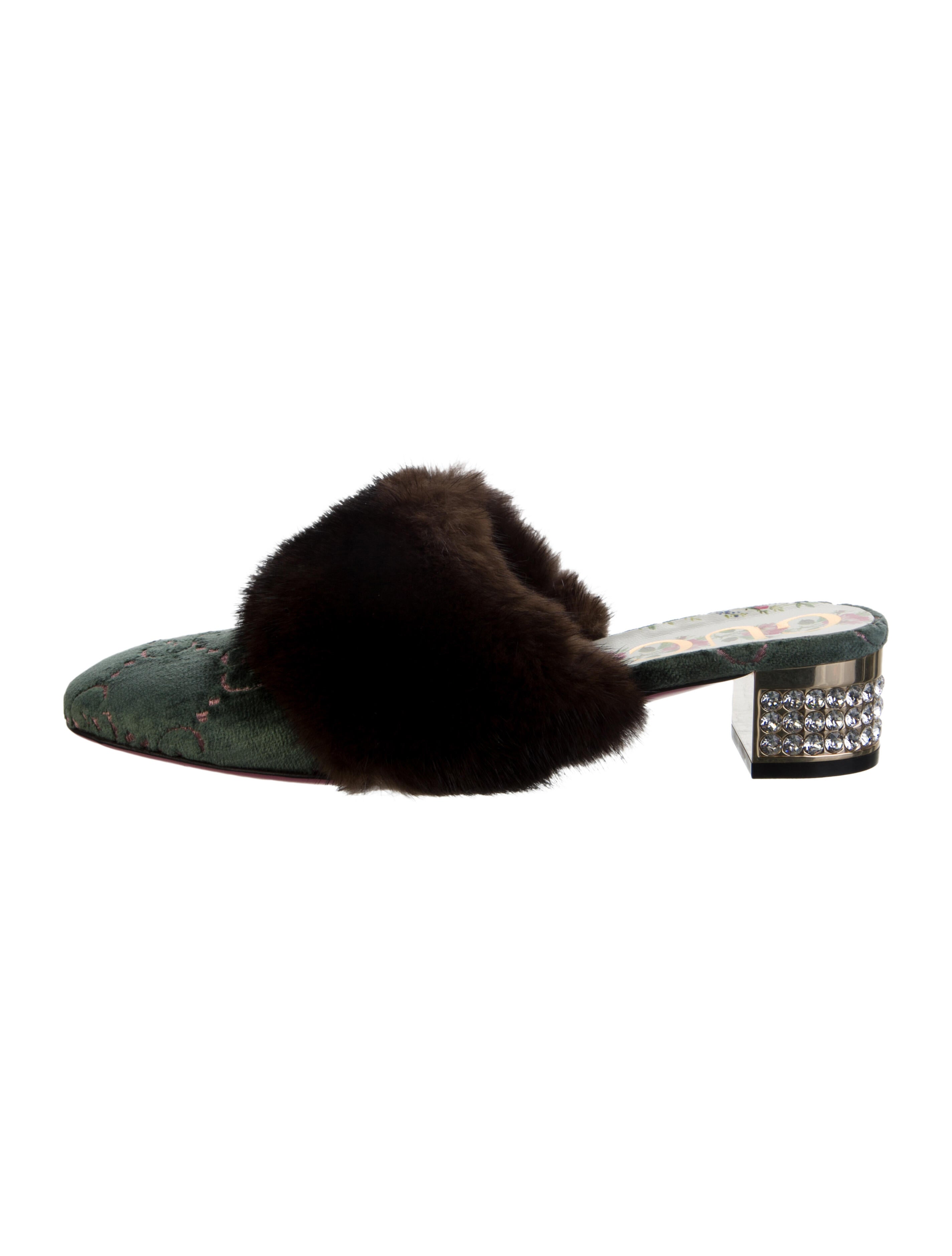 Gucci Candy GG Logo Mules