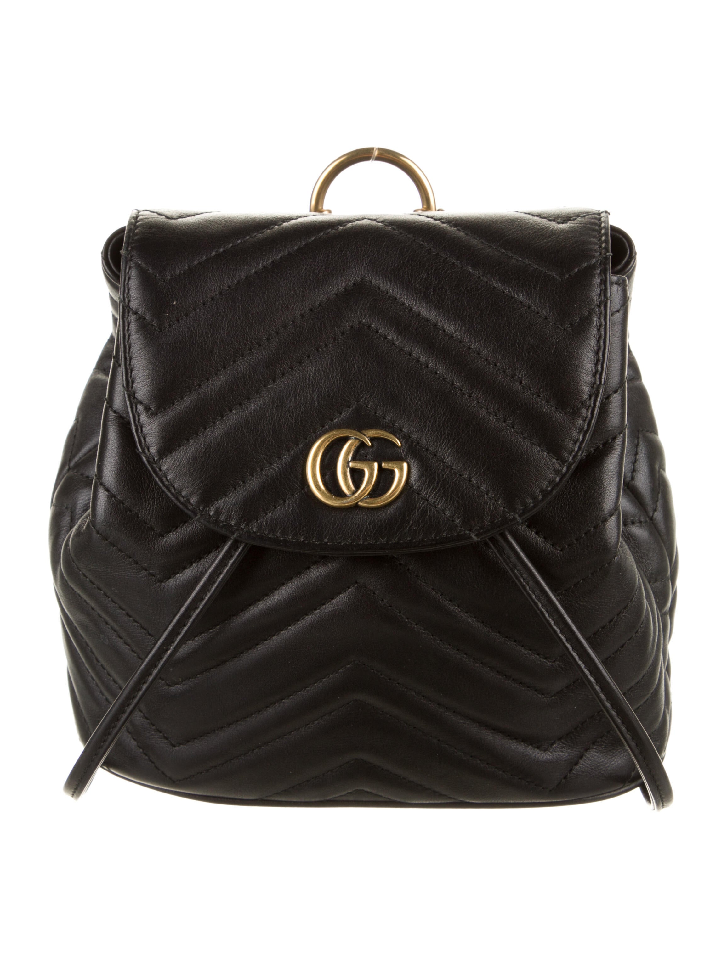 Gucci Backpack Black Backpacks, Handbags GUC50837 The RealReal
