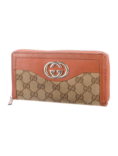 Gucci GG Canvas Canvas Continental Wallet