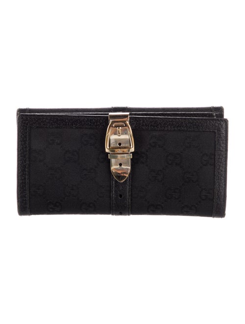 Gucci GG Canvas Canvas Continental Wallet