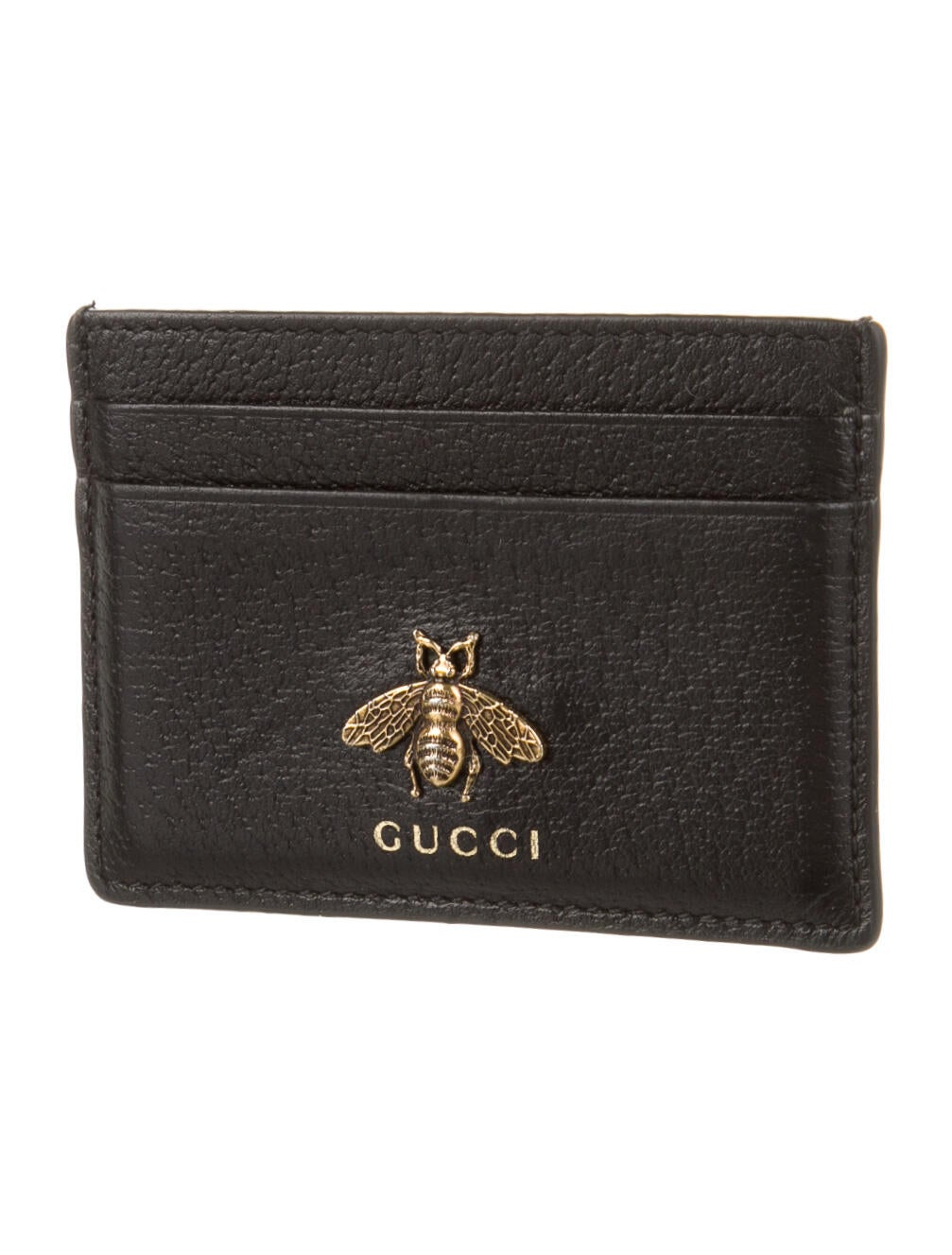 Gucci Card Case Bee Accent Card Holder
