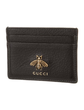 Gucci Card Case Bee Accent Card Holder