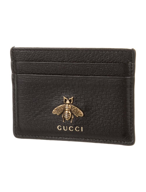 Gucci Card Case Bee Accent Card Holder