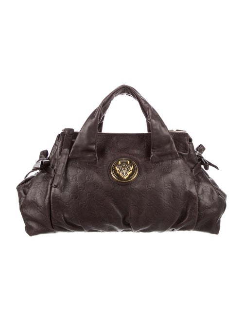 Gucci GG Signature Small Hysteria Handle Bag