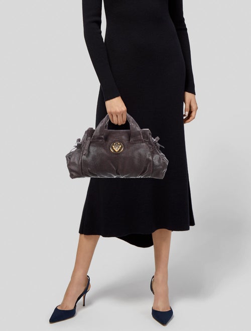 Gucci GG Signature Small Hysteria Handle Bag