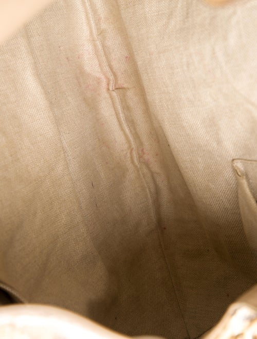 Gucci Snakeskin 2way Bamboo Shoulder Bag