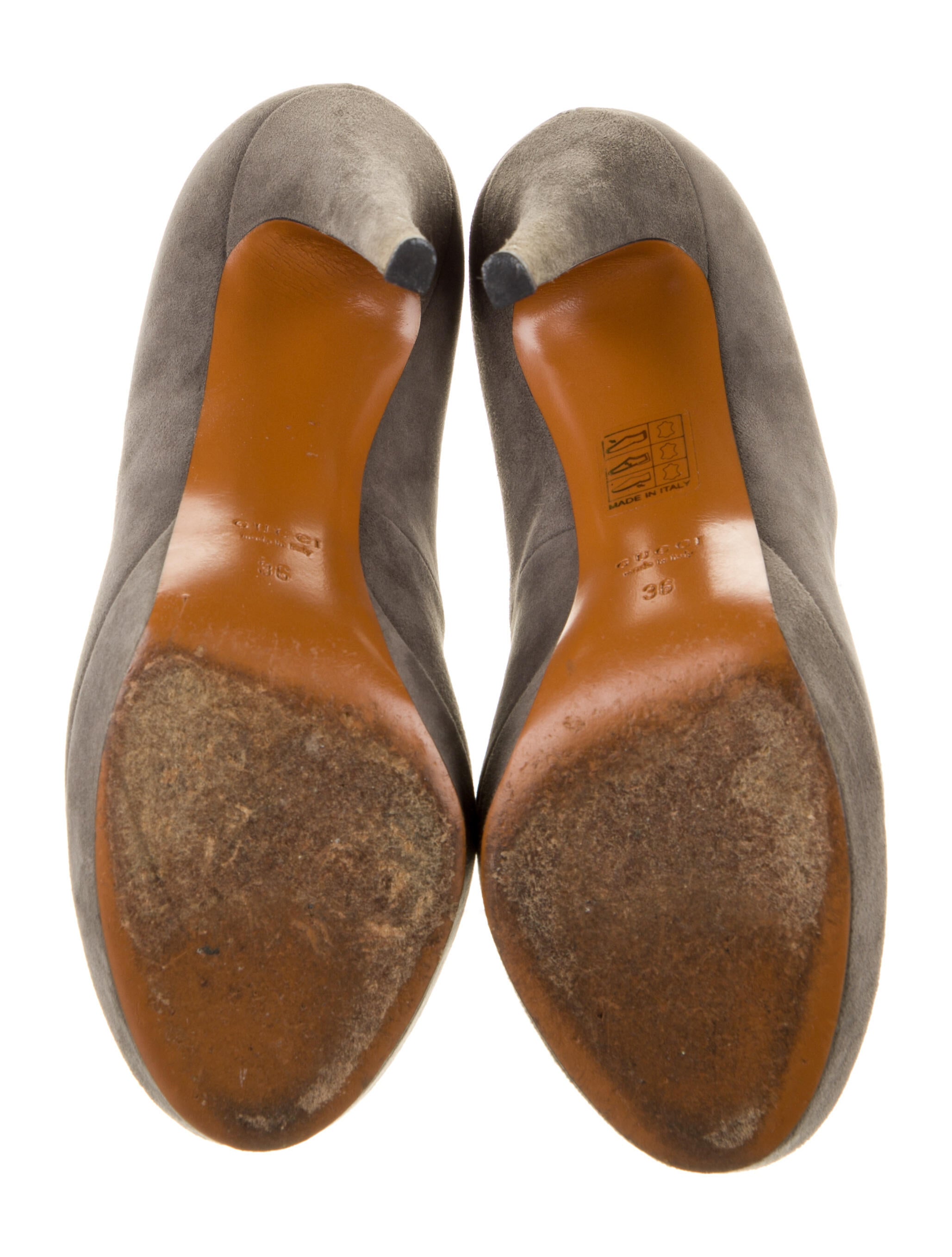 Gucci Betty Suede Pumps