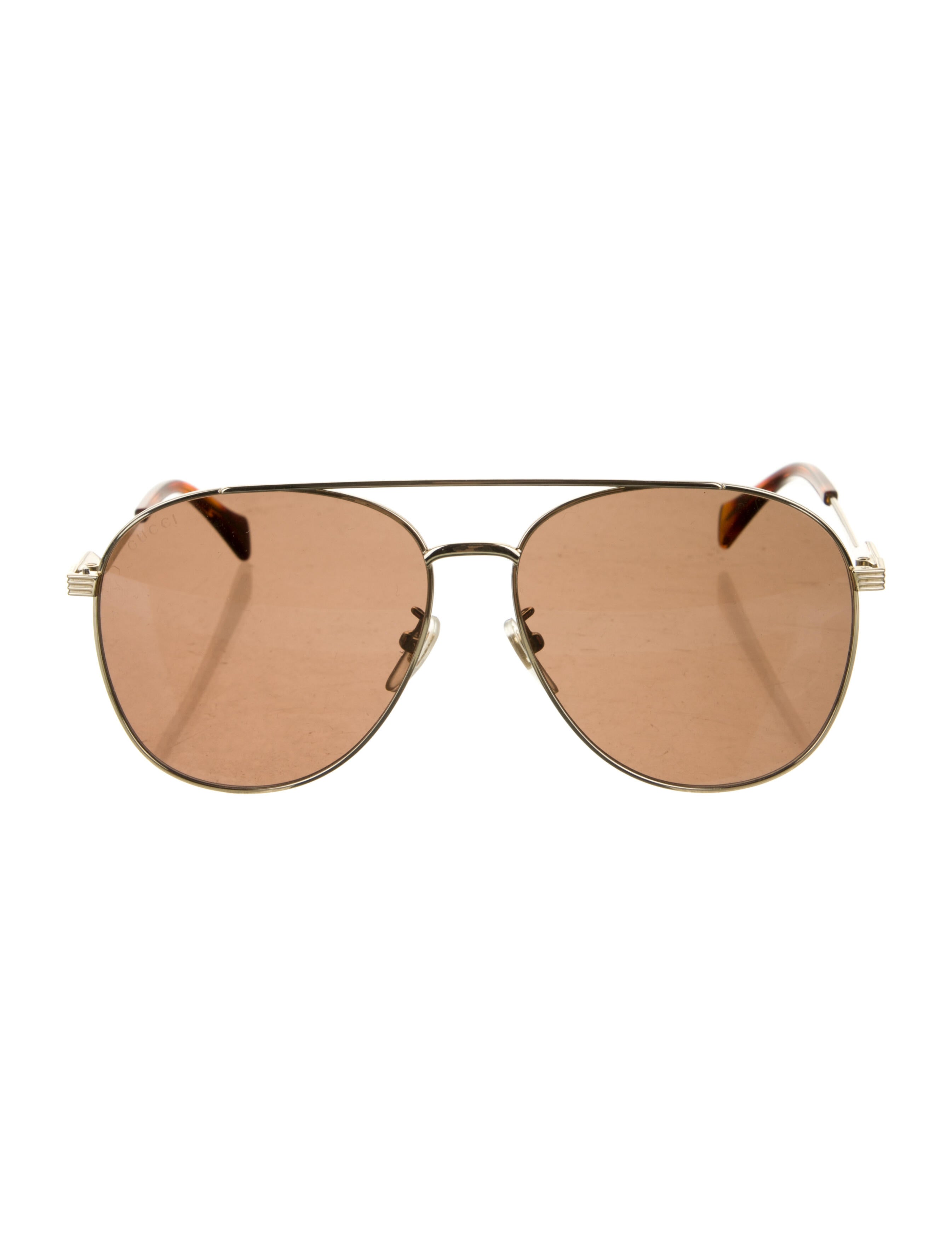 Gucci Sunglasses Gold Sunglasses, Accessories GUC14963 The RealReal
