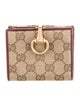 Gucci GG Canvas Canvas Compact Wallet