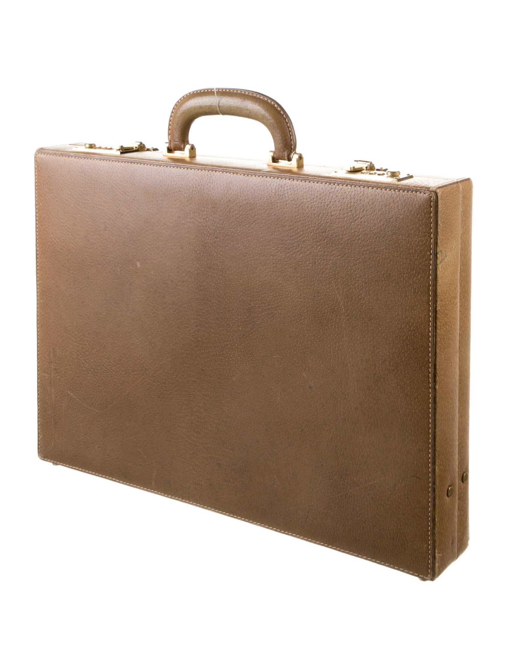 Cartier Must De Cartier Leather Briefcase Black Briefcases, Bags