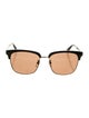 Gucci Web Accent Wayfarer Sunglasses