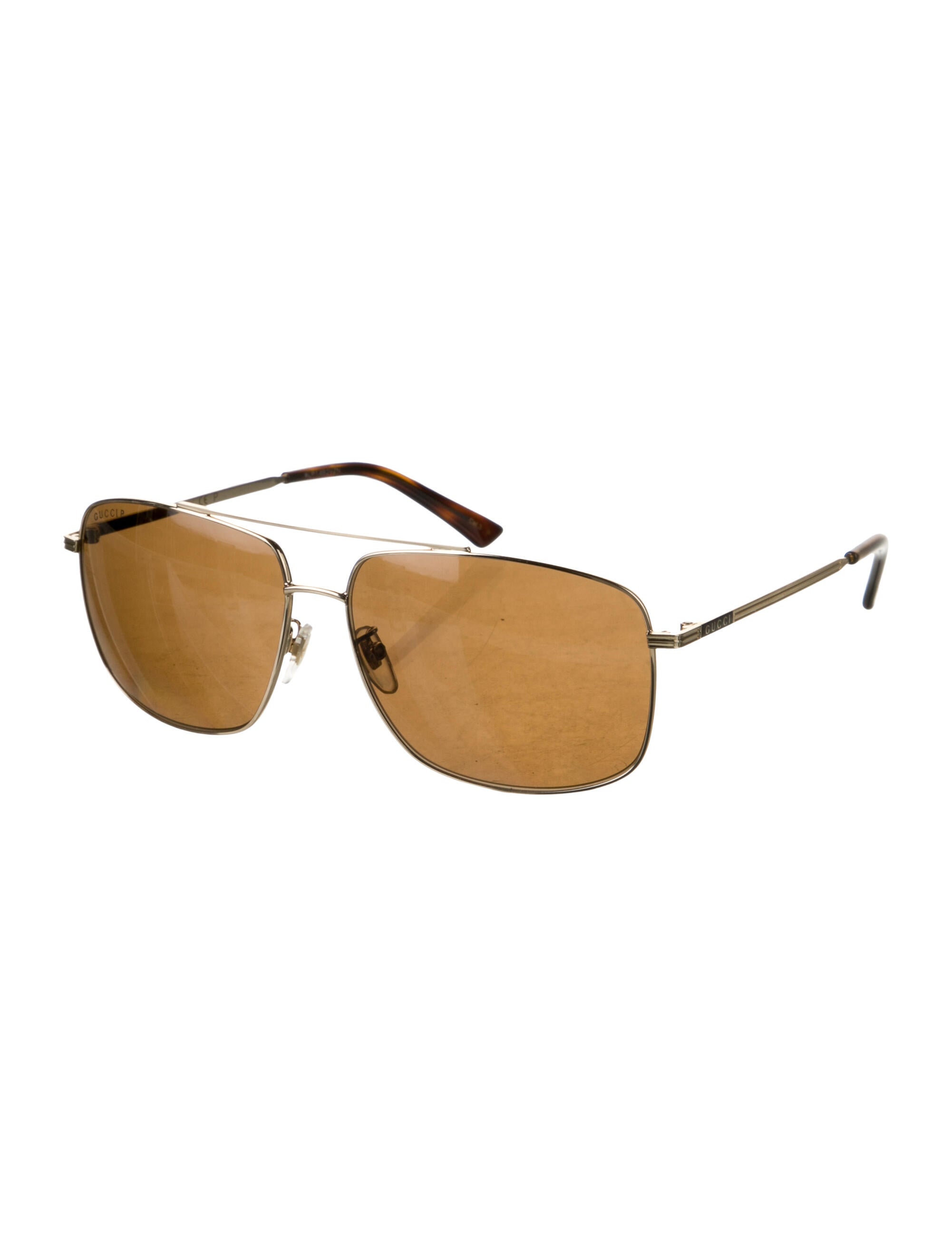 Gucci Aviator Tinted Sunglasses