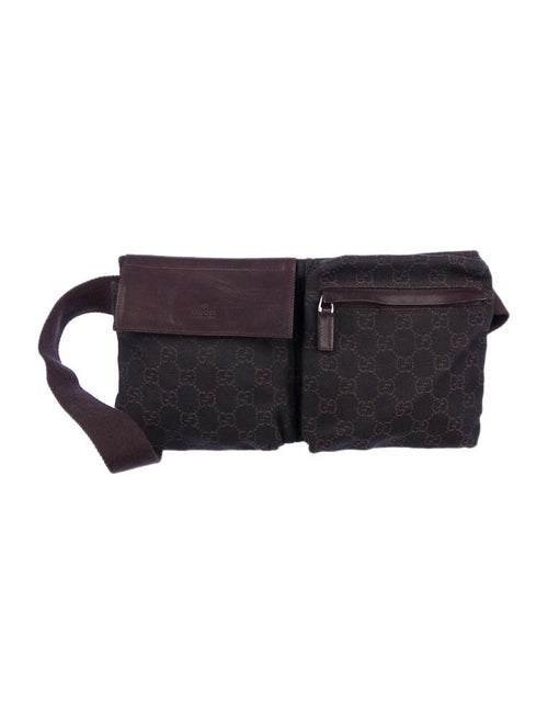 Gucci GG Denim Waist Pouch