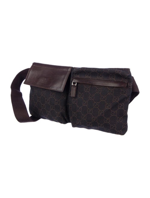 Gucci GG Denim Waist Pouch