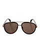 Gucci Aviator Tinted Sunglasses