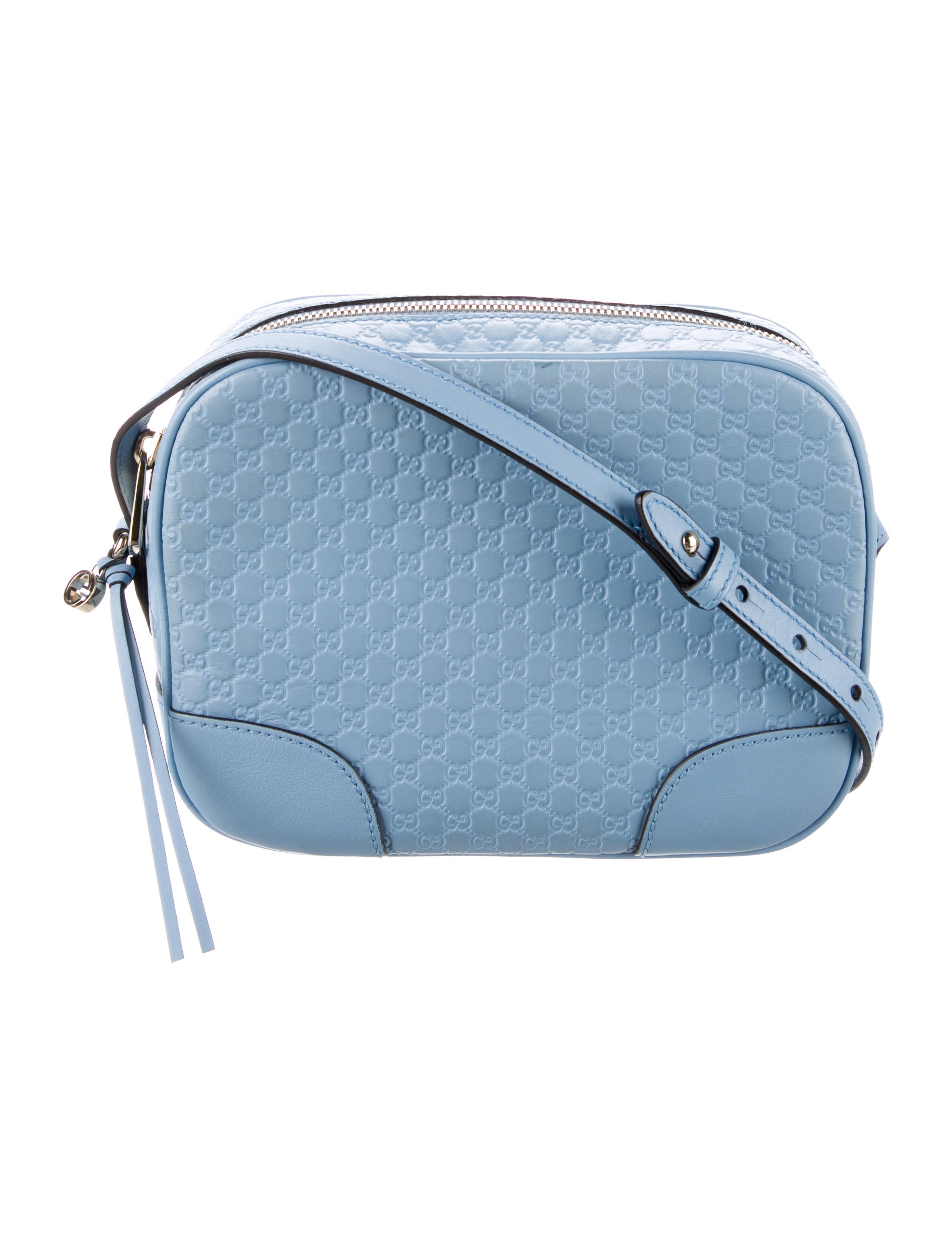 Gucci Microguccissima Mini Bree Crossbody Bag Black Crossbody Bags