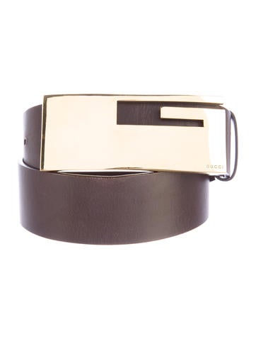 Gucci Leather G Belt