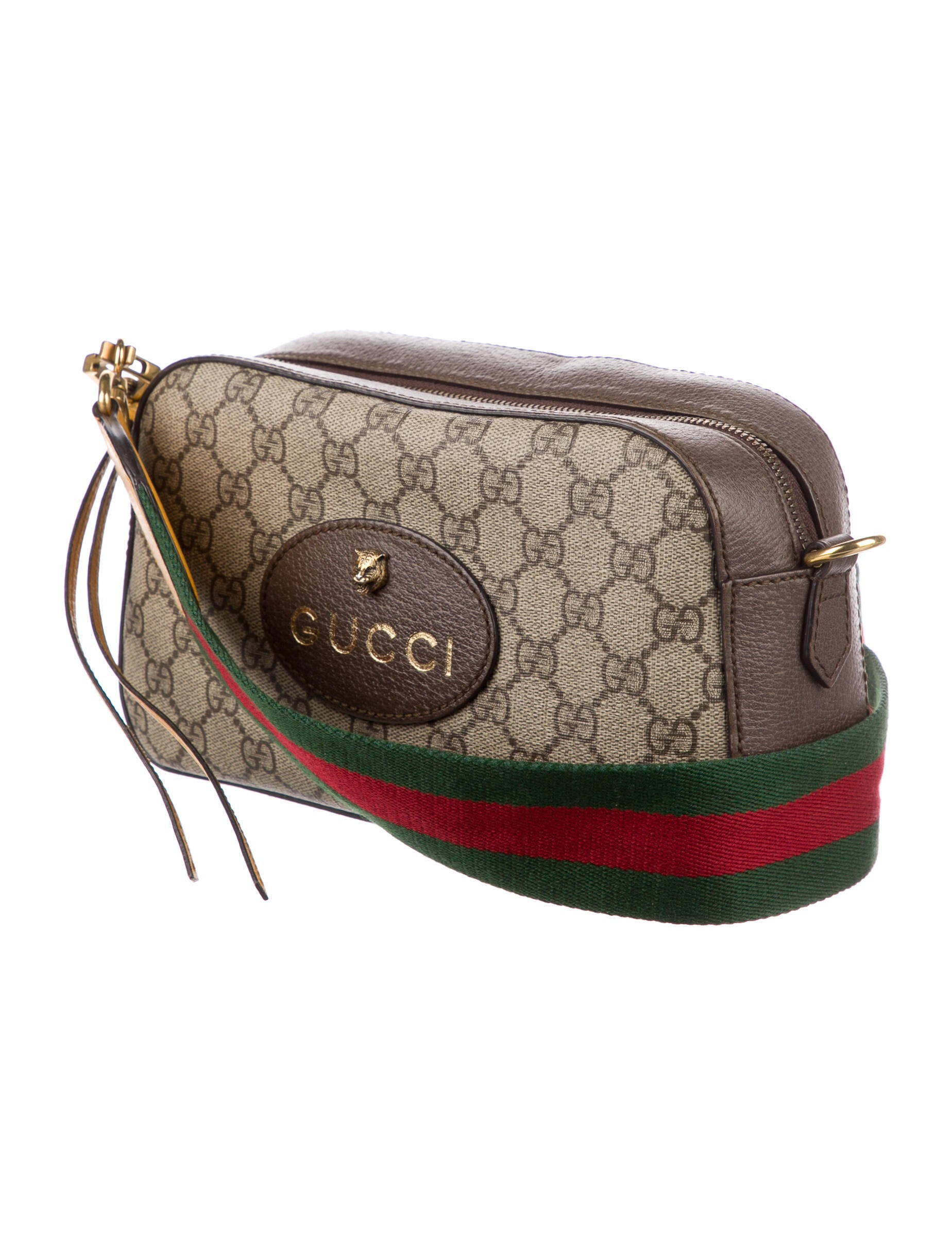 Gucci GG Supreme Neo Vintage Messenger Bag Neutrals Crossbody Bags
