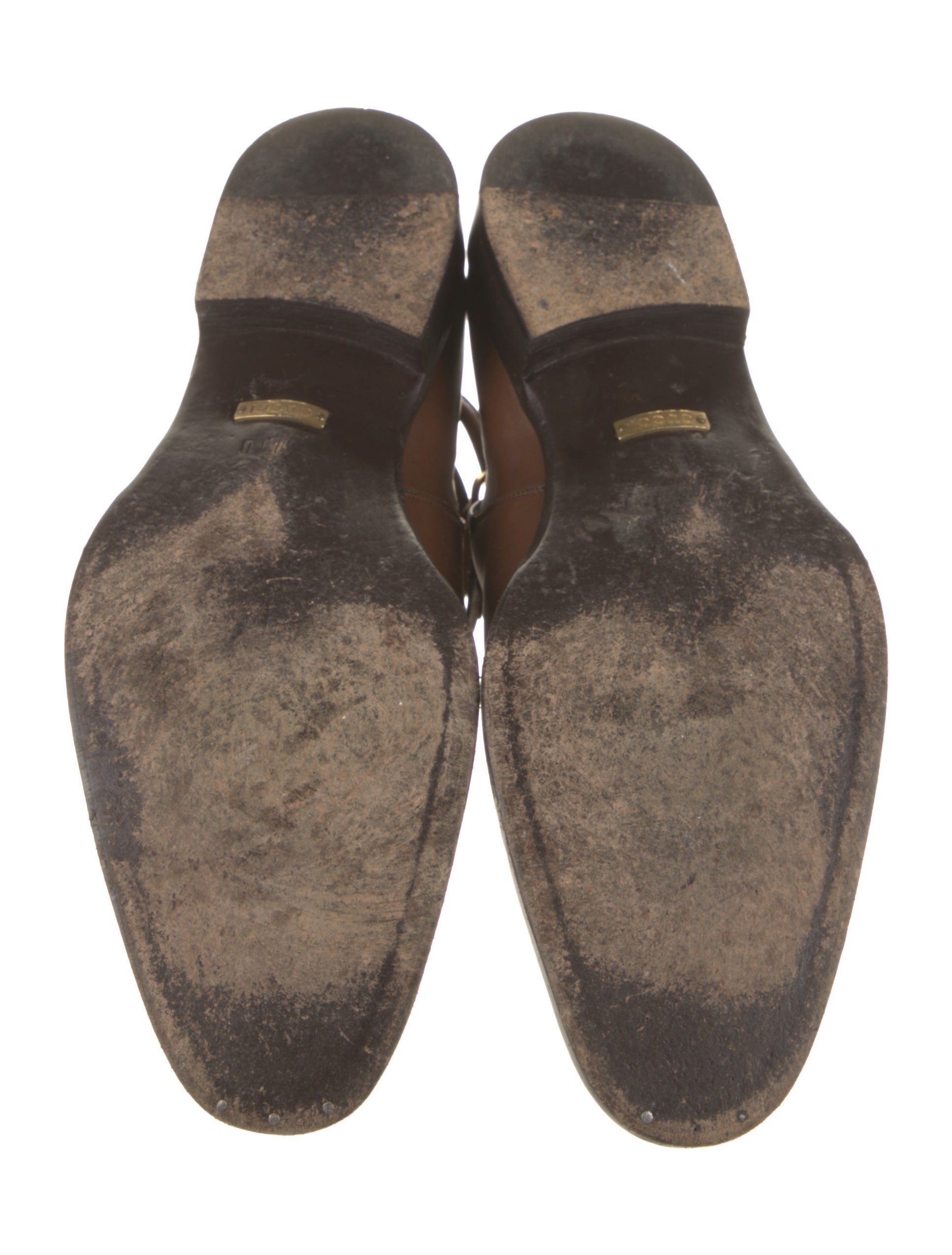 Gucci Horsebit Accent Leather Moto Boots