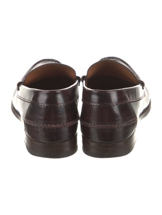Gucci Hysteria Accent Leather Loafers