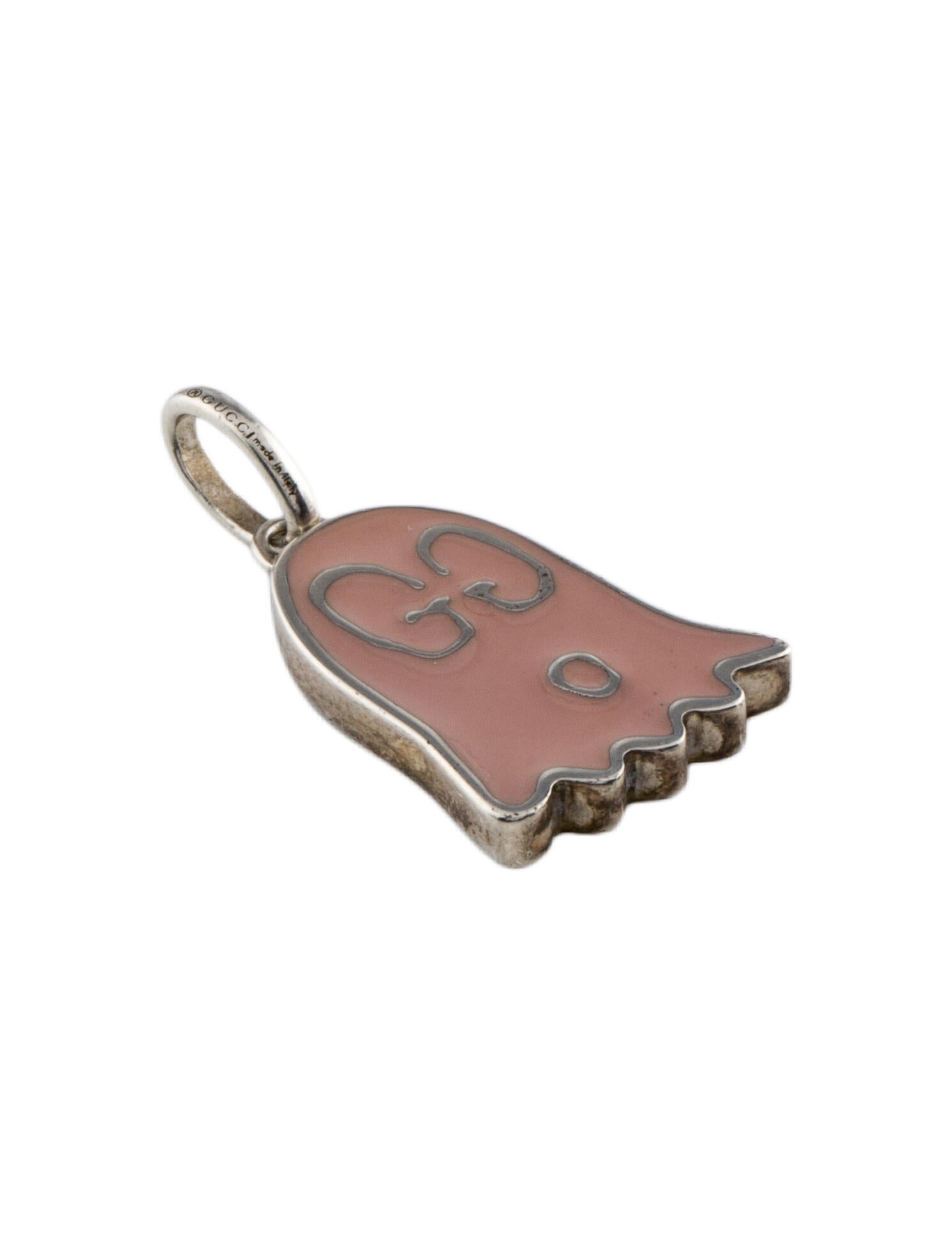 Gucci Enamel Ghost Pendant