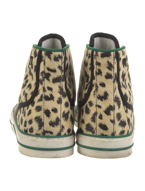Gucci Web Accent Canvas Sneakers