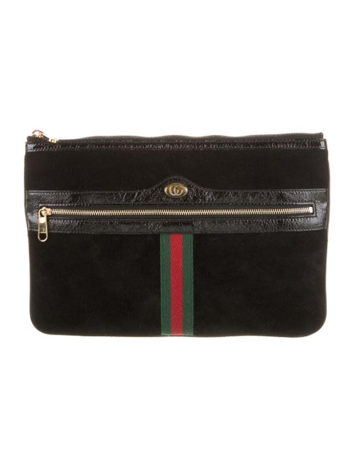 Gucci Ophidia Web Clutch