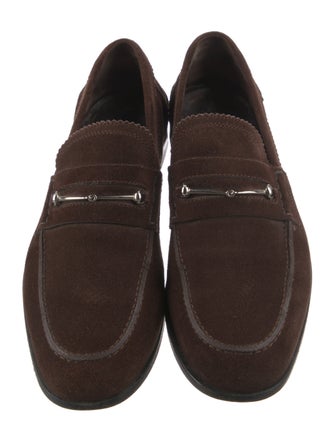 Gucci Suede Loafers