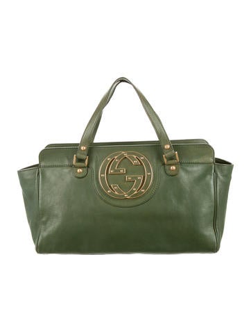 Gucci Leather Blondie Tote