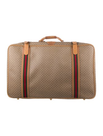 Gucci Micro GG Web Suitcase