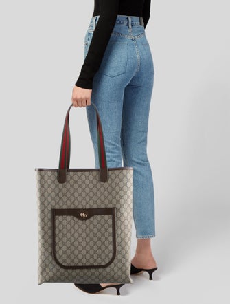 Gucci GG Canvas Ophidia Tote Bag